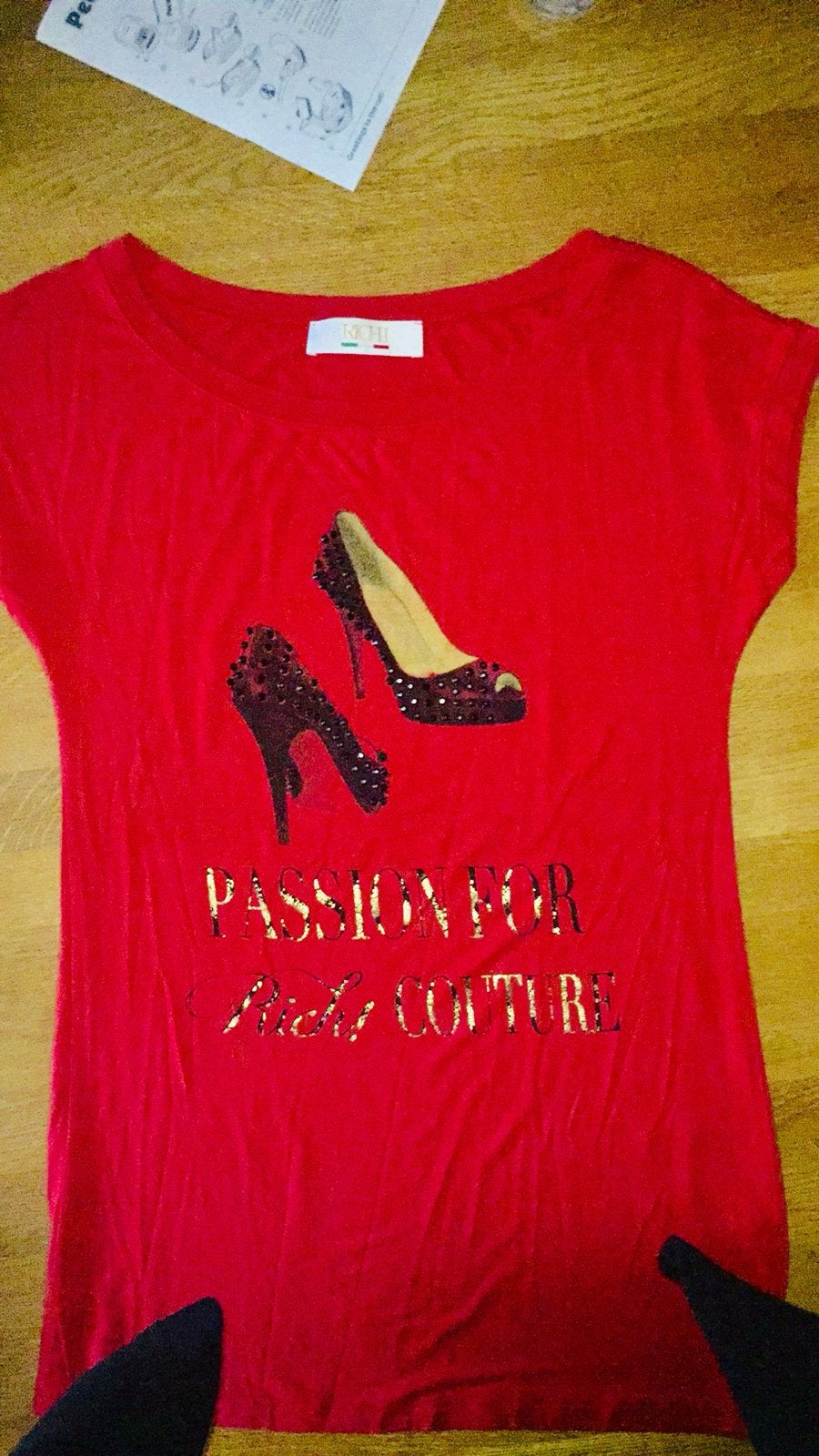 Nieuw Rich! BlingT-shirt met veel bling, Maat 38/40 (M), Ophalen of Verzenden, Zo goed als nieuw, Korte mouw