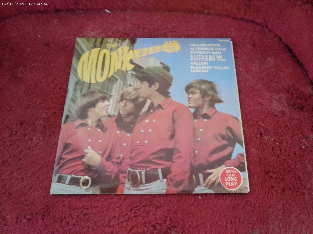 33 toeren Single The Monkees, Gebruikt, 7 inch, Ophalen of Verzenden, Rock en Metal