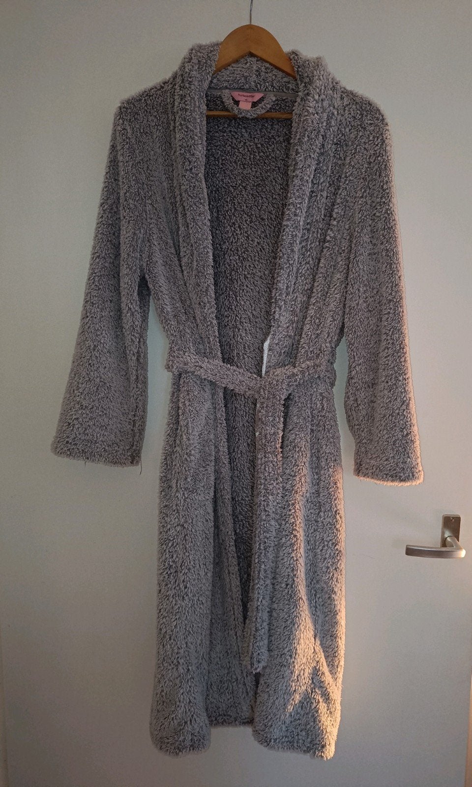 Hunkemöller badjas grijs M/L, Kleding | Dames, Hunkemöller, Ophalen of Verzenden, Zo goed als nieuw, Maat 38/40 (M)