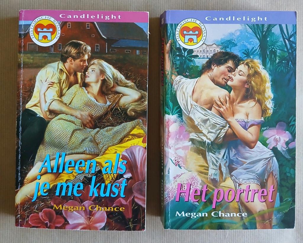 Candleligt historische romans van Megan Chance, Boeken, Romans, Ophalen of Verzenden, Gelezen, Megan Chance, Wereld overig