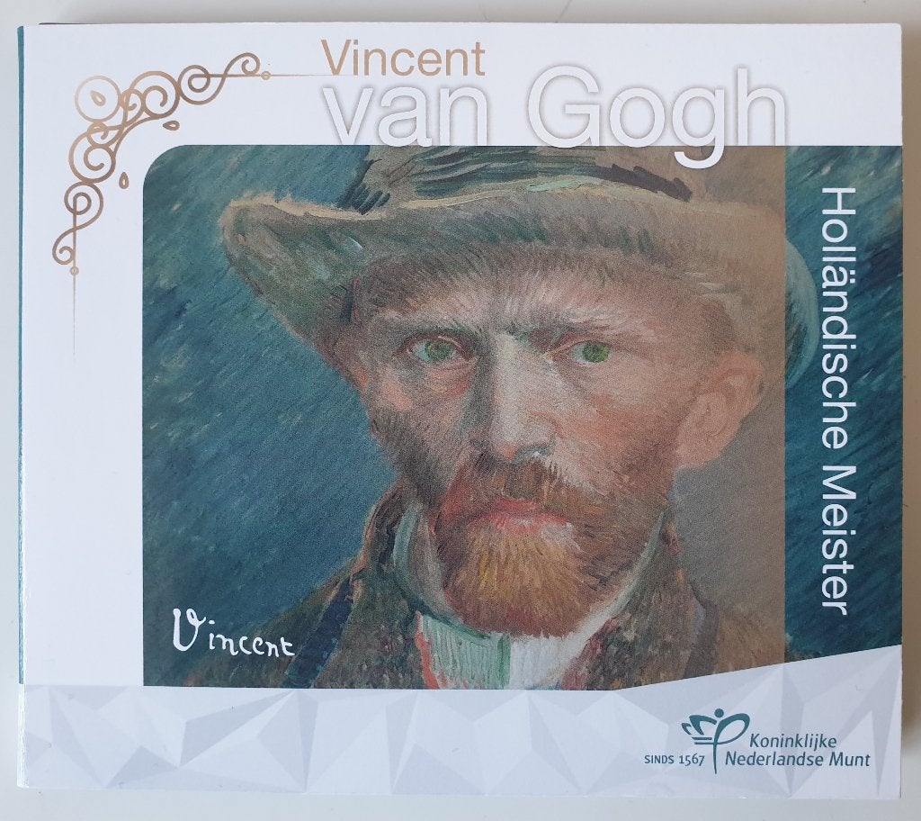 Nederland World Money Fair set 2021 Vincent van Gogh, Postzegels en Munten, Ophalen of Verzenden, Koningin Beatrix, Euro's, Setje