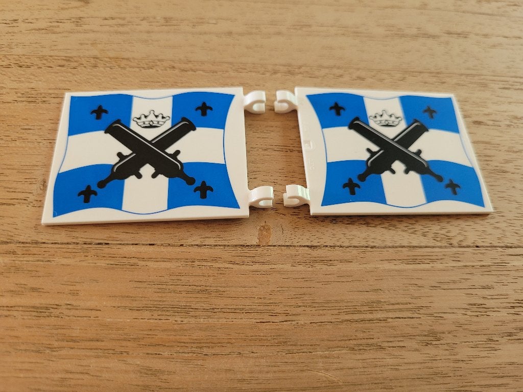 Partij J652=2x Lego vlaggen voor een piraten schip, Kinderen en Baby's, Speelgoed | Duplo en Lego, Lego, Lego, Lego, Accessoire