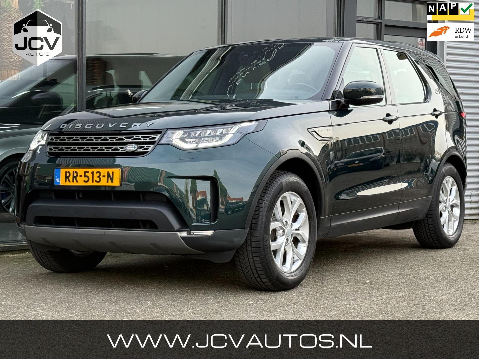 Land Rover Discovery 2.0 Td4 HSE 7p. PANO/TREKH EXPORTPRIJS!, Gebruikt, Euro 6, 4 cilinders, Bedrijf