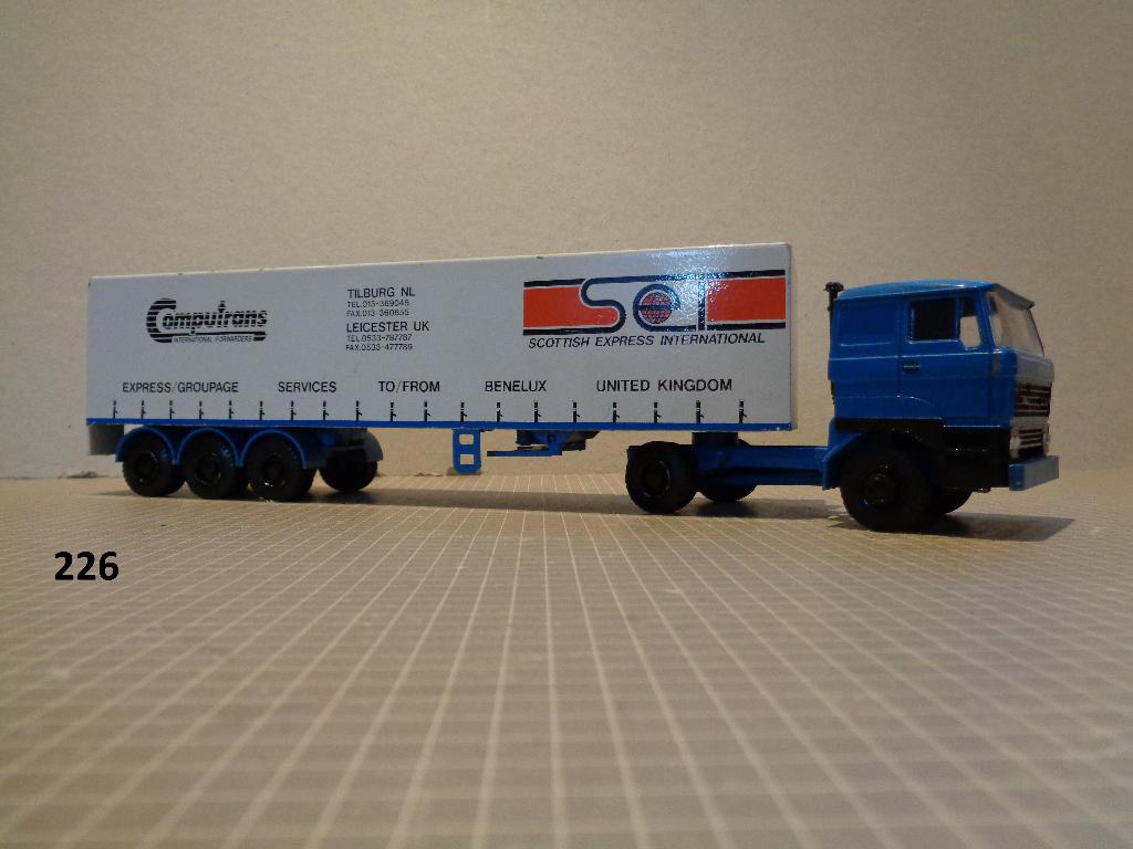 lion car daf computrans, Hobby en Vrije tijd, Modelauto's | 1:50, Ophalen of Verzenden, Nieuw, Bus of Vrachtwagen, Lion Toys