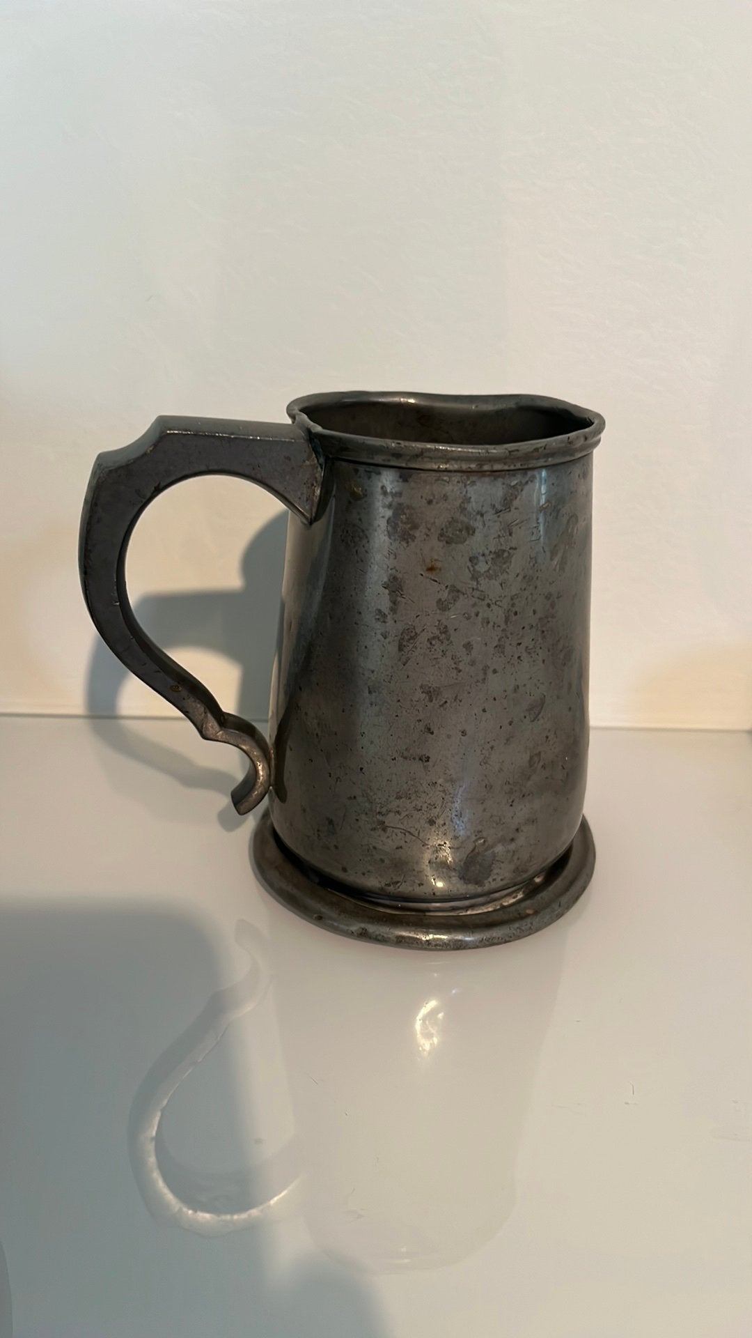 Tinnen bierpul (pewter tankard), Ophalen of Verzenden