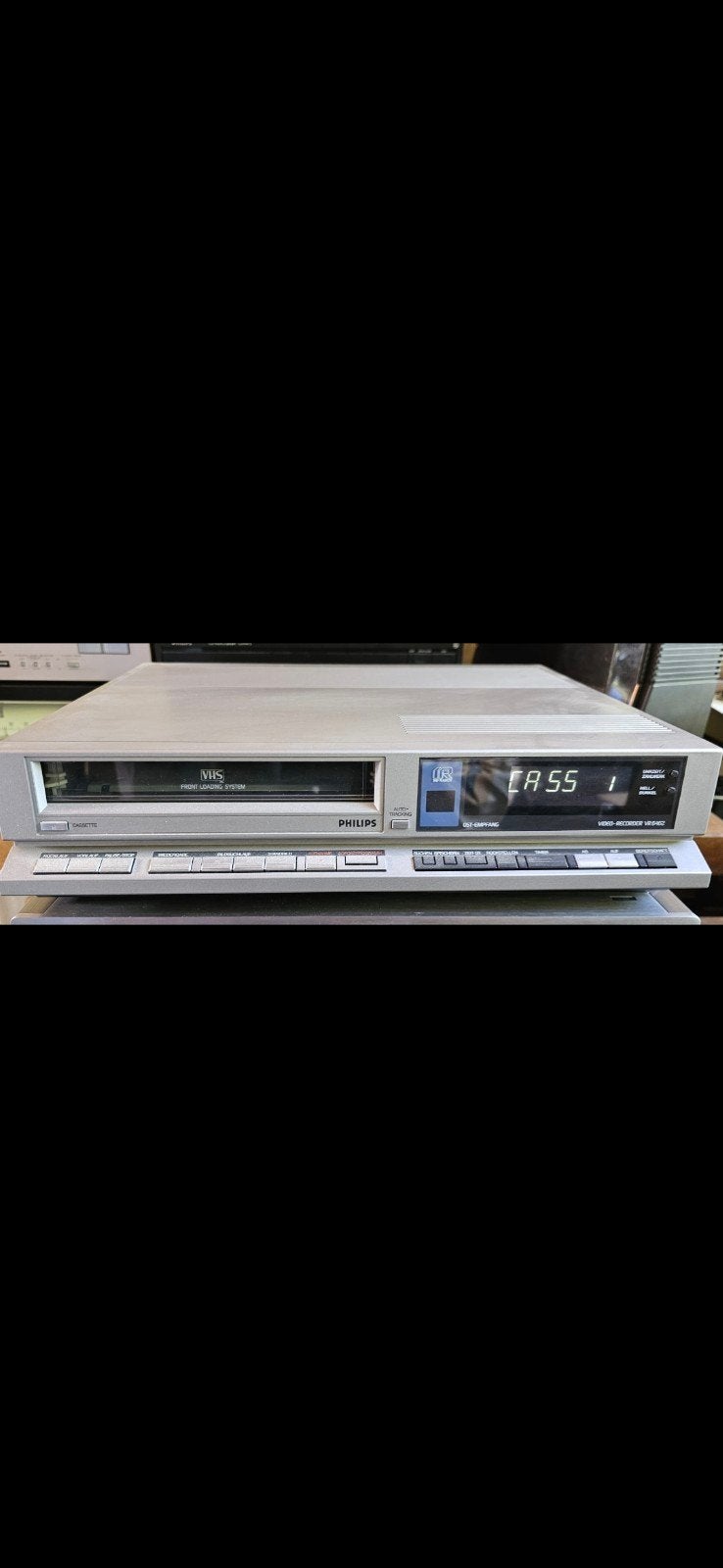Philips VR6462 VHS Video Recorder - Vintage VCR, Ophalen of Verzenden, Gebruikt, VHS-speler of -recorder