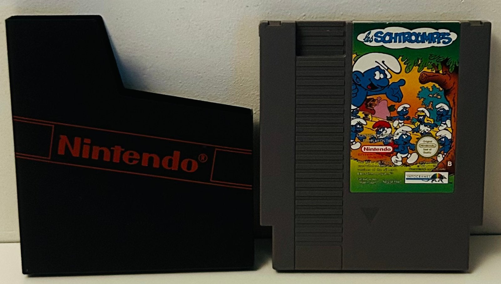 | Nintendo NES | Smurfen |, 1 speler, Ophalen of Verzenden, Zo goed als nieuw, Vanaf 3 jaar