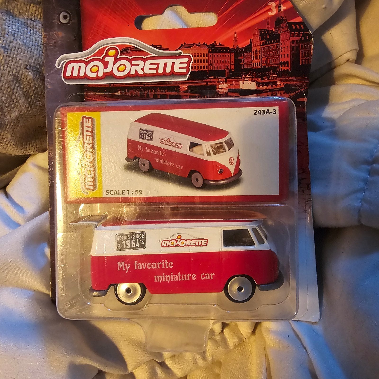 Majorette Volkswagen T1 Bus, Majorette SAS, 10 Rue du Stade, 67116 Reichstett, Frankrijk, Nieuw, Ophalen of Verzenden, Info@majorette.com