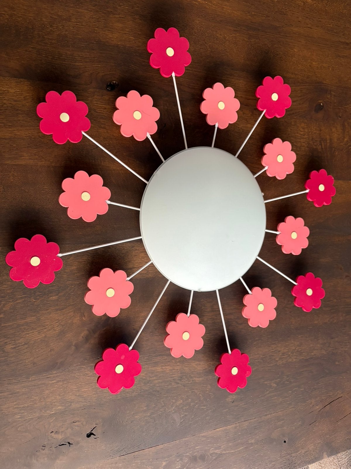 Eglo plafondlamp Viki roze, Ophalen, Zo goed als nieuw, Metaal