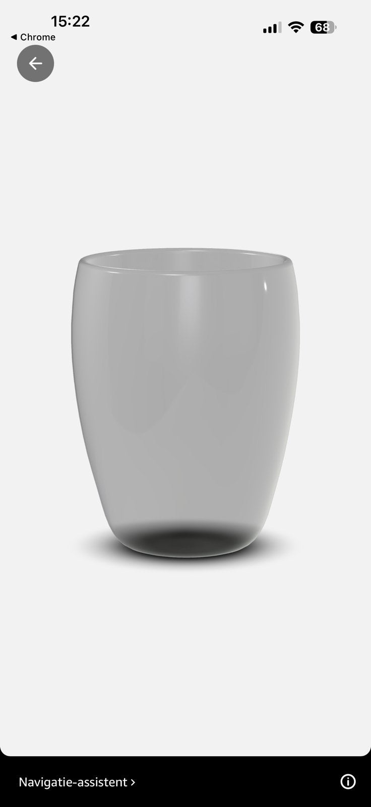 Bodum kunststof koffie/thee glazen, Ophalen of Verzenden, Zo goed als nieuw