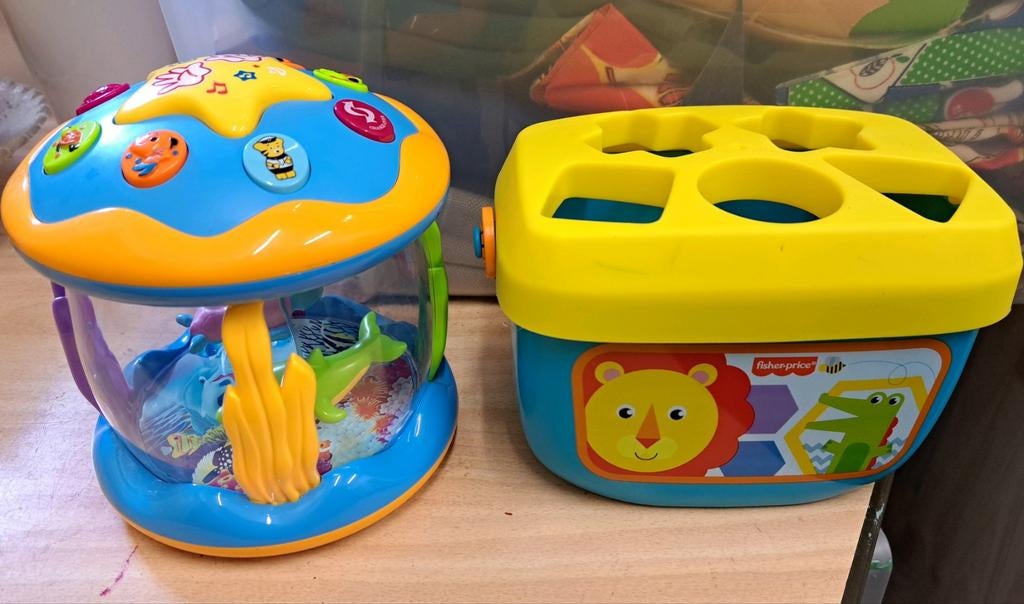 Diverse leuke speelgoed voor peuters: Fisher Price, VTech, Ophalen of Verzenden, Zo goed als nieuw, Speelset