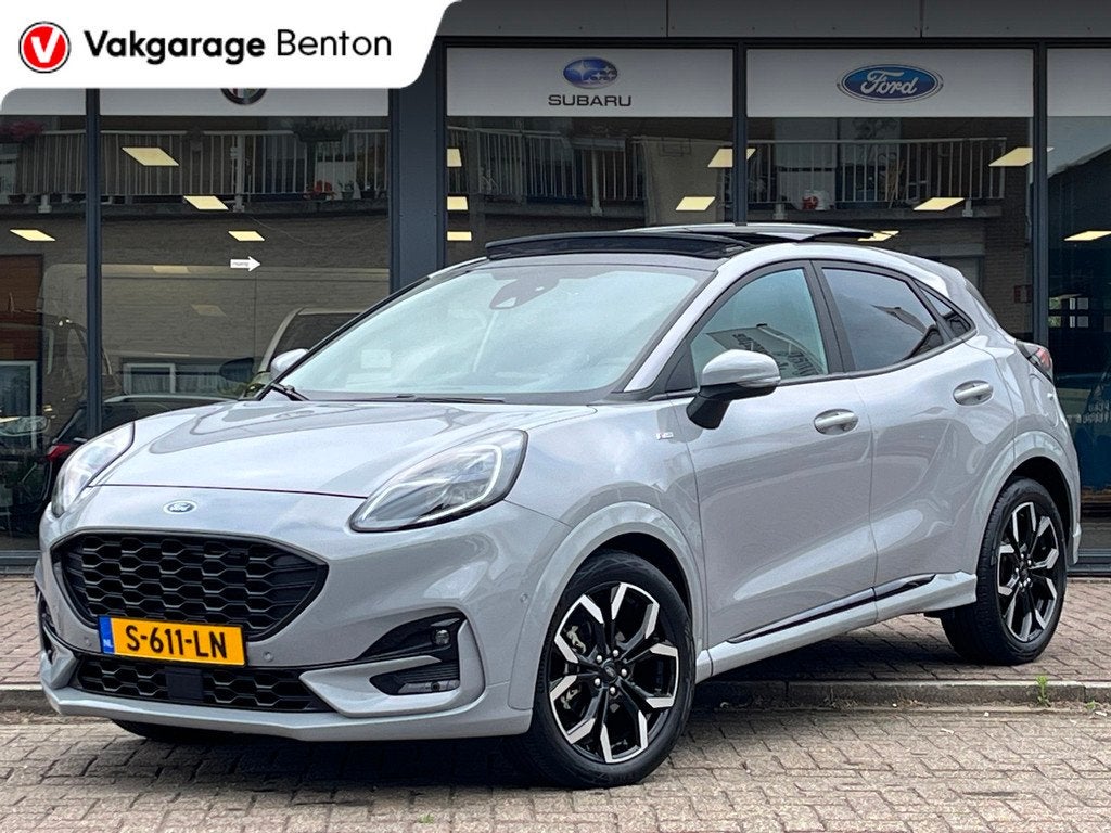 Ford Puma 1.0 EcoBoost Hybrid ST-Line X | Panoramadak | B&O, Auto's, Ford, Bedrijf, Te koop, Puma, ABS, Achteruitrijcamera, Adaptive Cruise Control