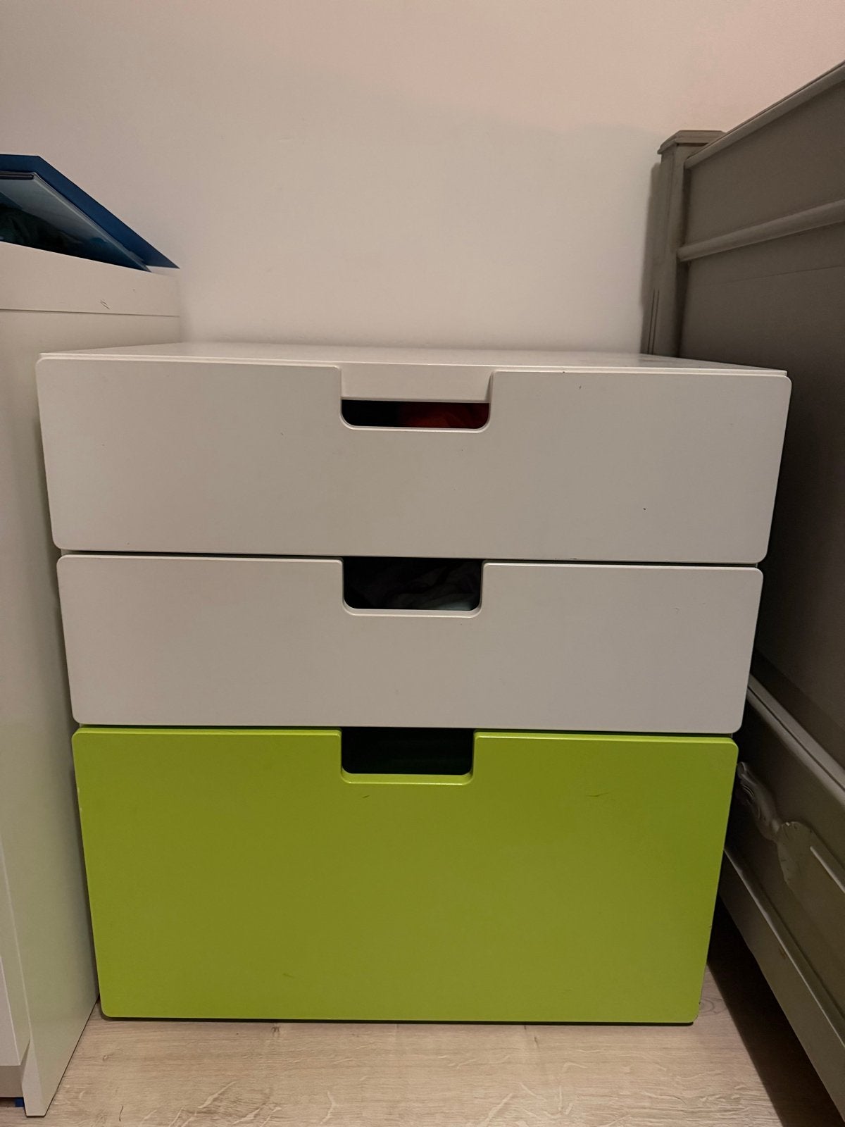 IKEA Stuva ladekast met 2 ondiepe en 1 diepe lade, 3 of 4 laden, Ophalen of Verzenden, Gebruikt