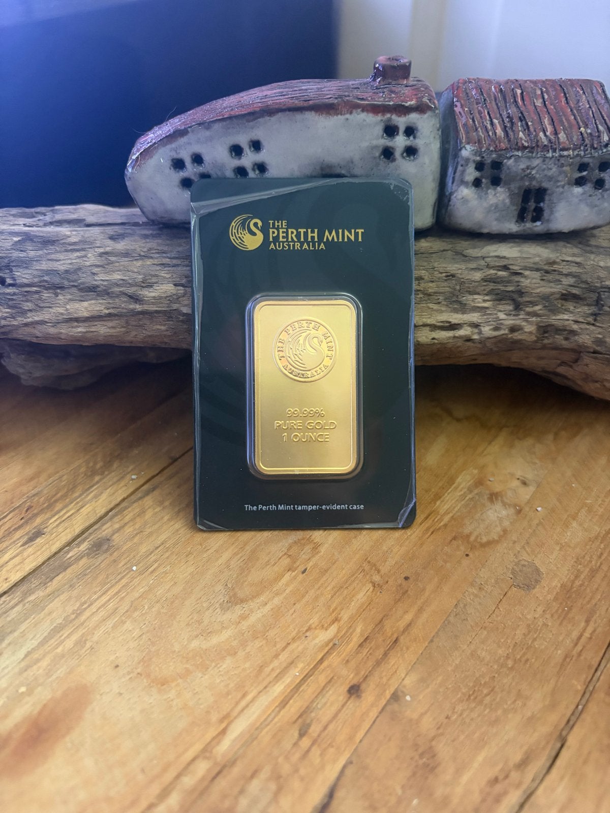 Perth Mint 1 Troy Ounce Puur Goud Baar 99.99%, Ophalen of Verzenden, Goud