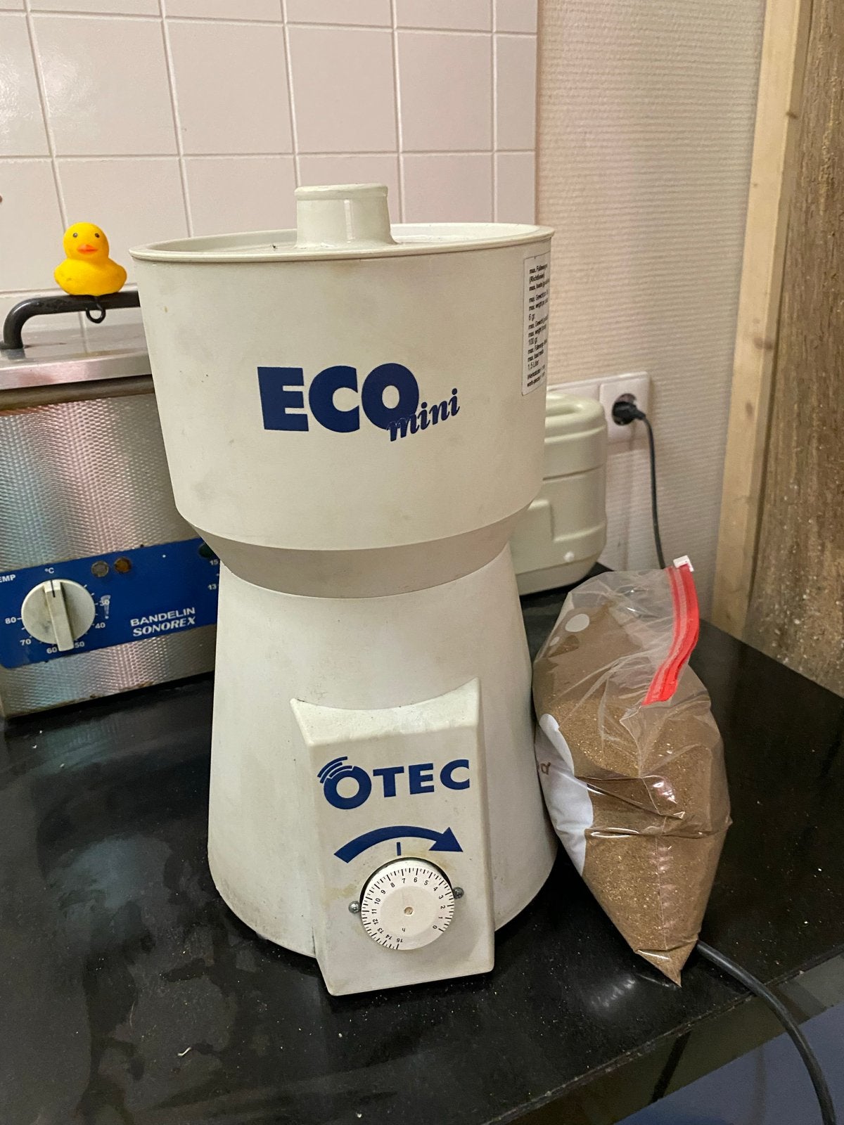 Otec eco mini polijsttrommel, Ophalen of Verzenden, Gebruikt