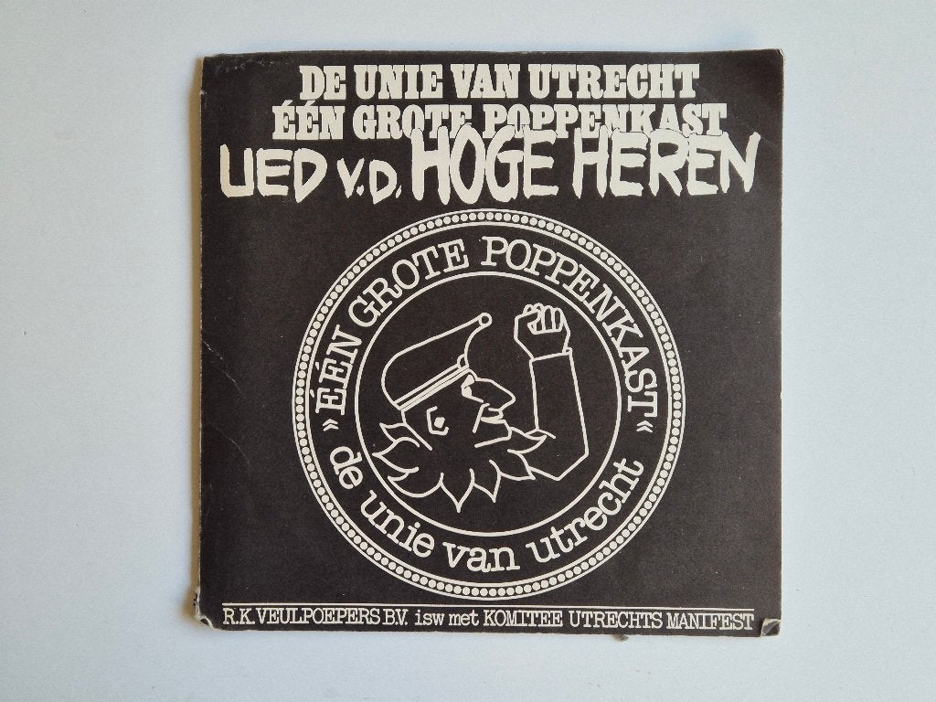 Plaatje Klein Orkest en RK Veulpoepers Tivoli-lied Utrecht, Overige formaten, Ophalen of Verzenden, Zo goed als nieuw, Overige typen