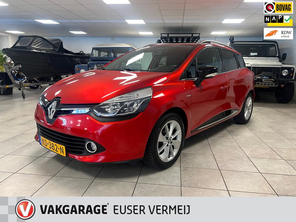 Renault Clio Estate 0.9 TCe Limited Airco, Cruise controle,, 898 cc, Stof, Gebruikt, 580 kg