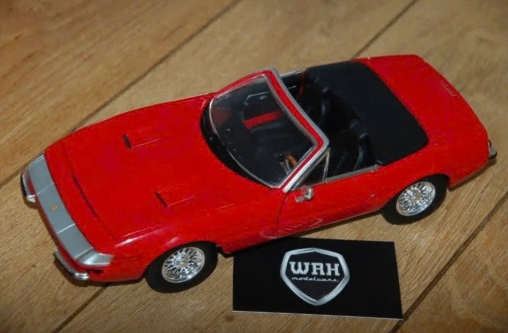 1:18 FERRARI 365 DAYTONA SPIDER rood Hotwheels no box WRH, Hobby en Vrije tijd, Verzenden, Zo goed als nieuw, Auto, Hot Wheels