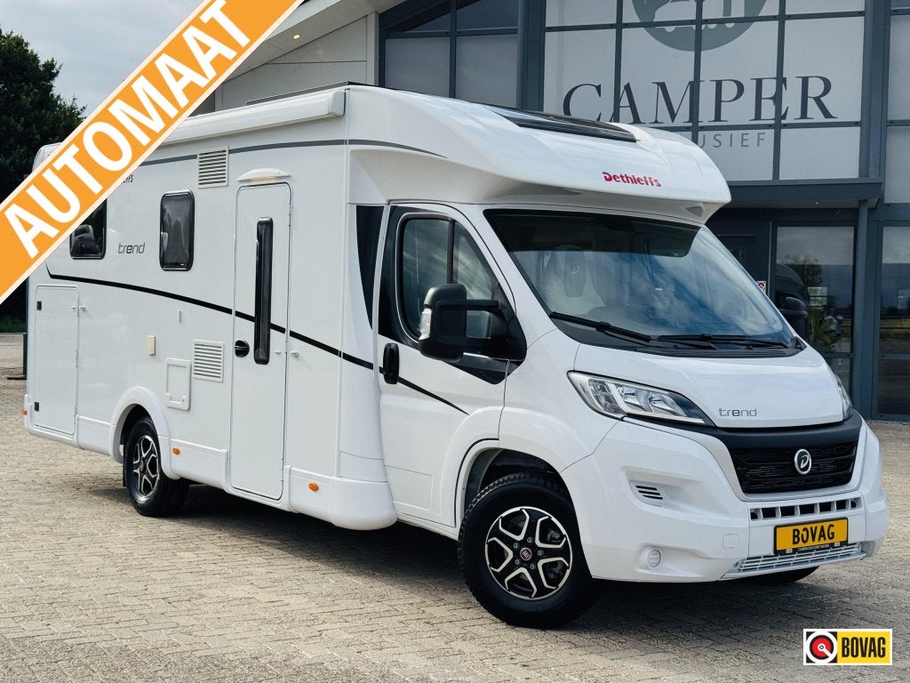 Dethleffs Trend 7057 Automaat Queensbed Hefbed 2025, Ringverwarming, Fiat, Diesel, Koelkast