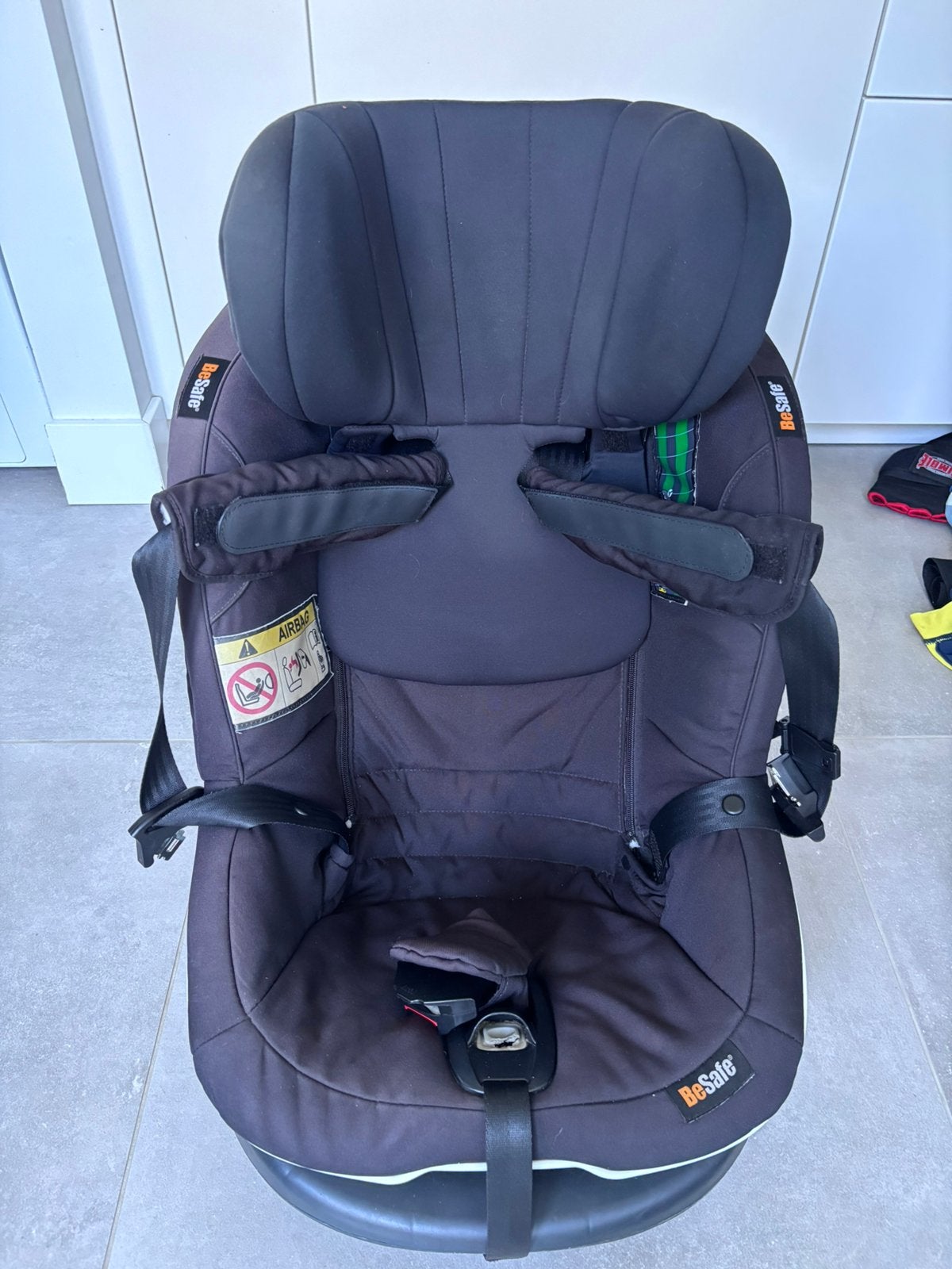 Besafe izi modular X1 met base, groep 1,autostoel met isofix, Gebruikt, Isofix, 0 t/m 13 kg, Ophalen
