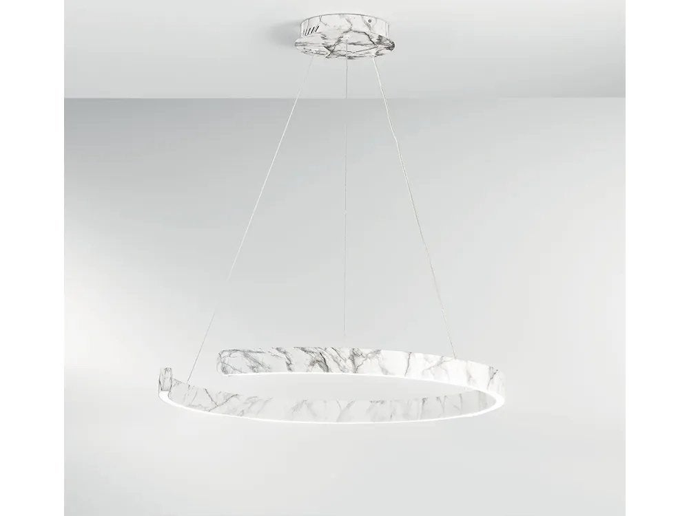 Intec Hanglamp 60x60x150cm, Overige materialen, Marmer, Nieuw, Overige fittingen