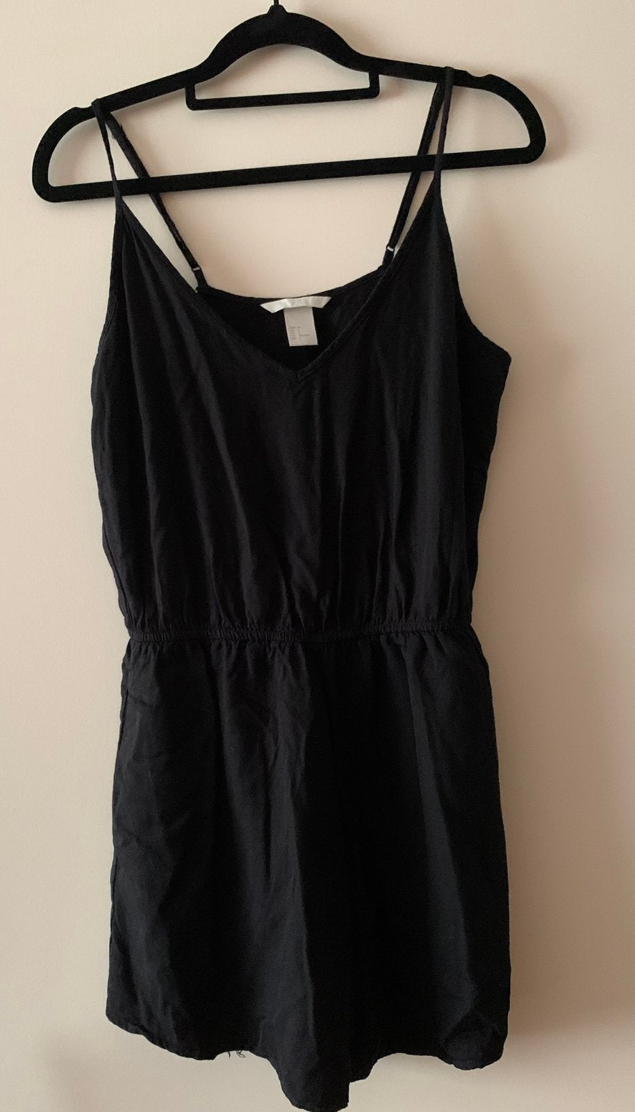 Zwarte H&M Jumpsuit Maat S, Kleding | Dames, Ophalen of Verzenden, Zo goed als nieuw, Maat 36 (S), Zwart
