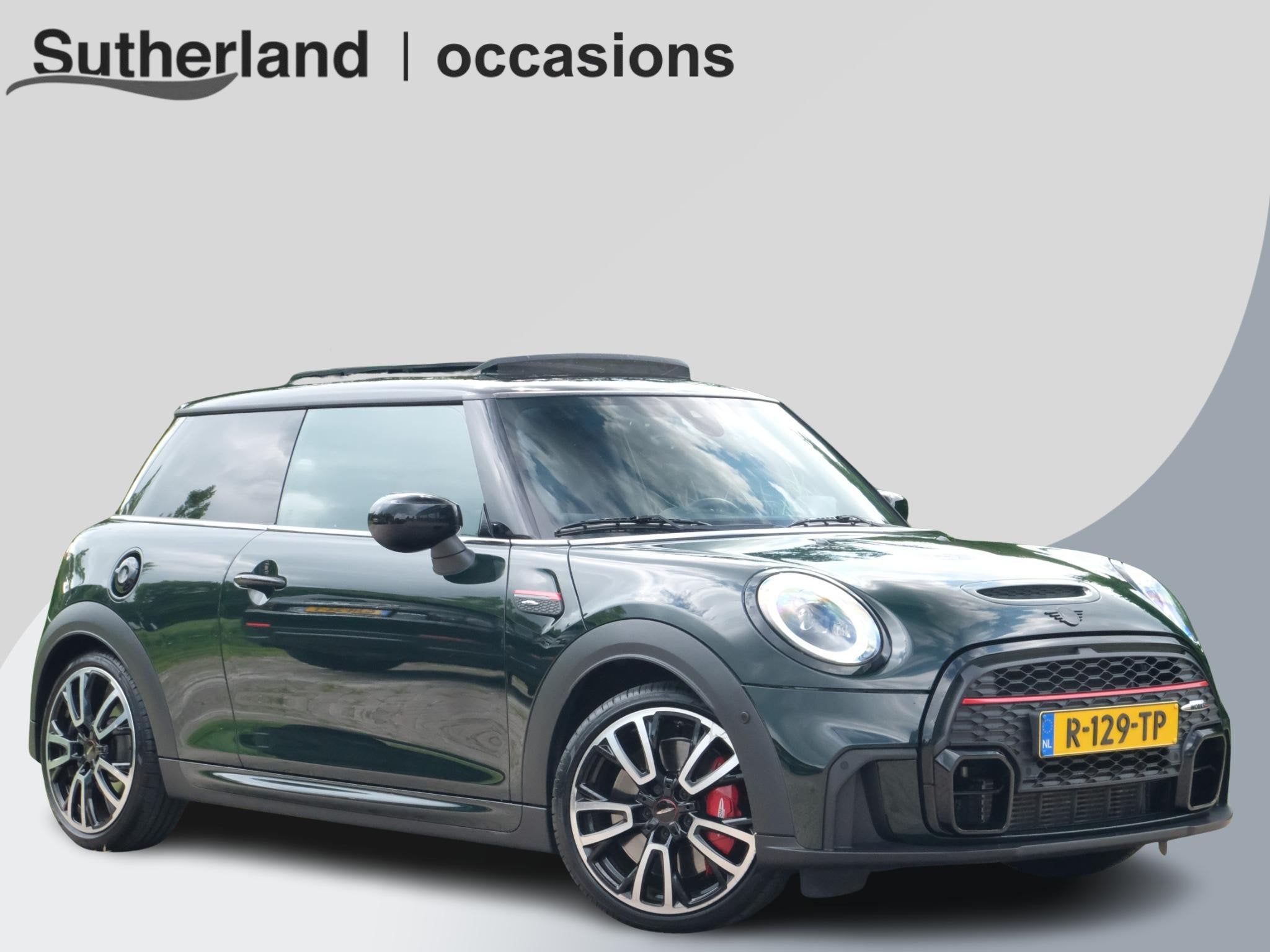 MINI 3-Deurs 2.0 John Cooper Works Essential 231 PK | BTW |, Auto's, Mini, Gebruikt, 4 cilinders, 4 stoelen, Bedrijf