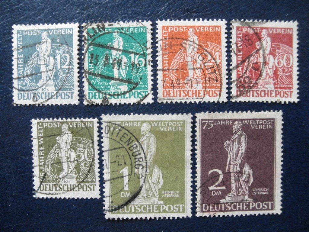 Postzegels Duitsland Berlijn 1949 UPU  - cw. 320,00., Ophalen of Verzenden, BRD, Gestempeld
