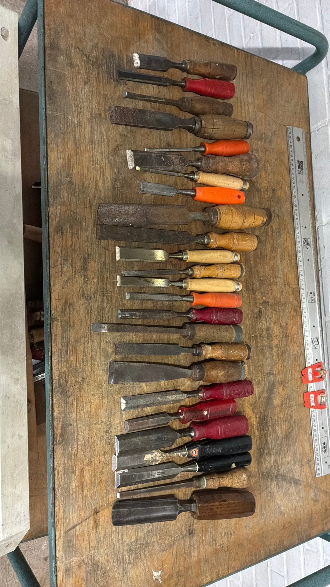 Beitels gutsen 25x, Antiek en Kunst, Ophalen of Verzenden