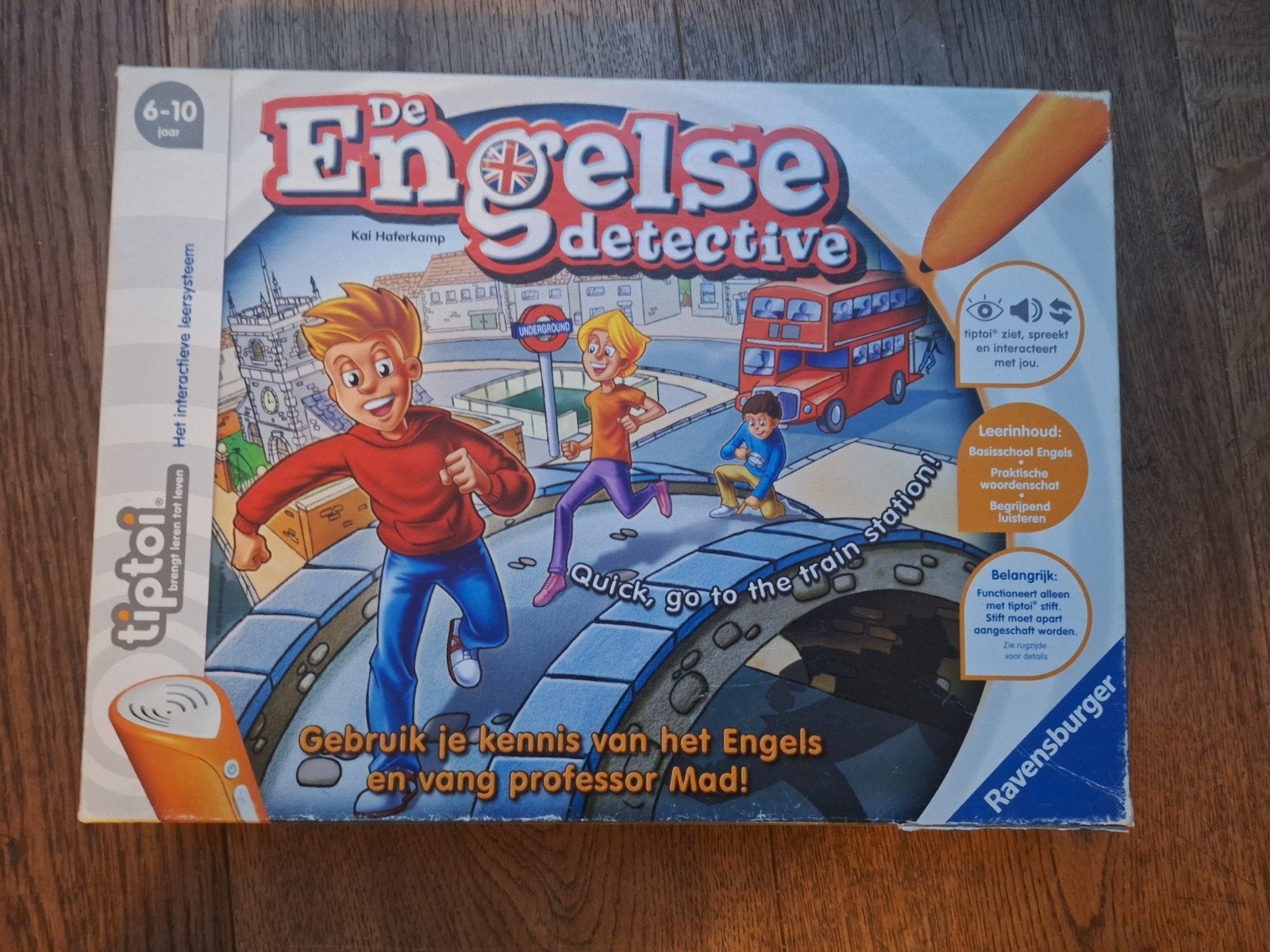 Tiptoi spel - De Engelse detective (6-10 jaar), Kinderen en Baby's, Ophalen of Verzenden