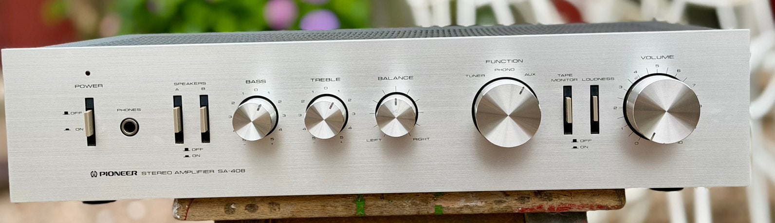 Vintage Pioneer SA-408 Versterker - Made in Japan 1979, Gebruikt, Ophalen of Verzenden, Pioneer, Minder dan 60 watt