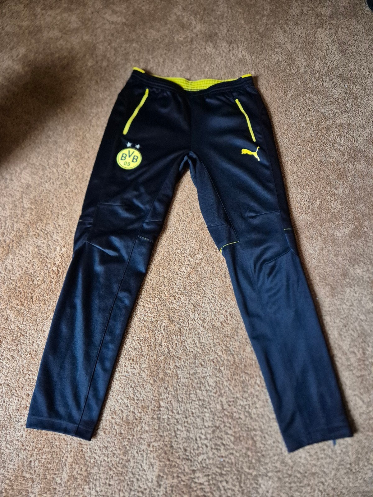 Puma BVB Dortmund heren sportbroek, Maat 48/50 (M), Zwart, Nieuw, Ophalen of Verzenden