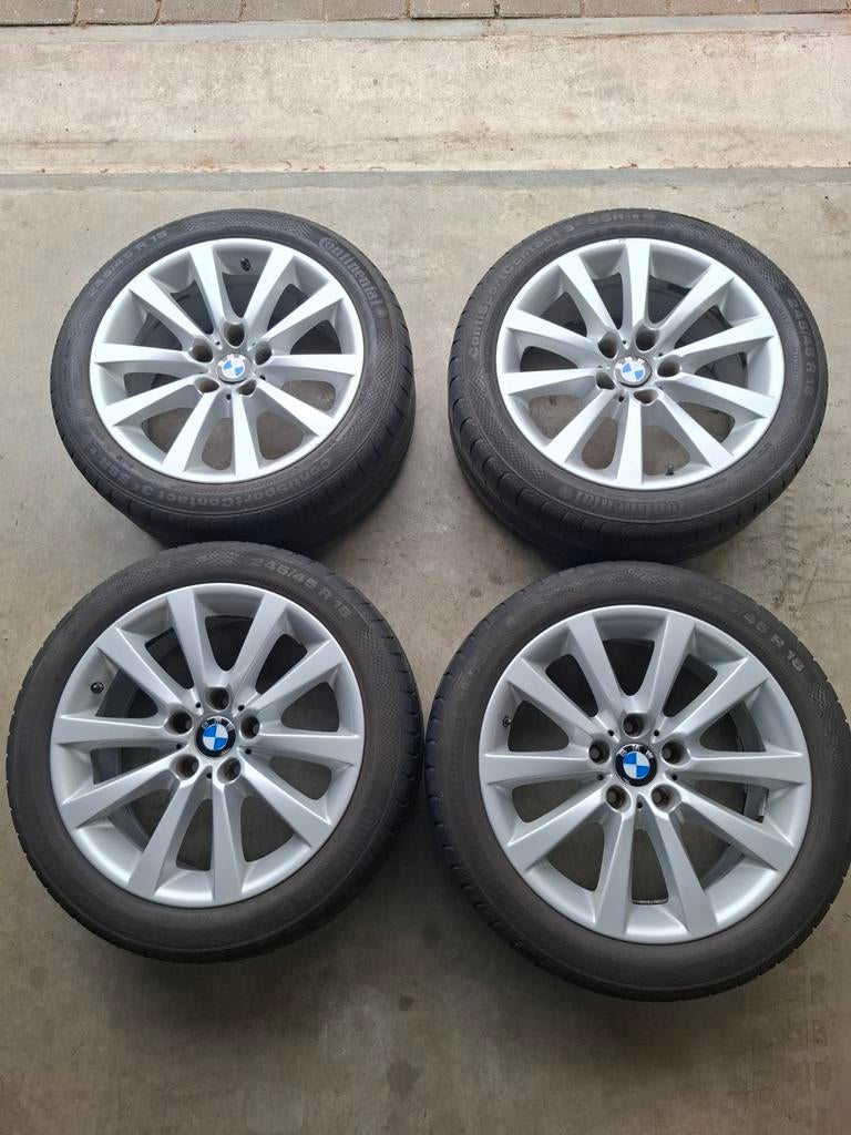 Bmw 18 inch velgen voor F11/10 245/45R18 met zomerbanden, Auto-onderdelen, Banden en Velgen, Ophalen, 18 inch, Banden en Velgen