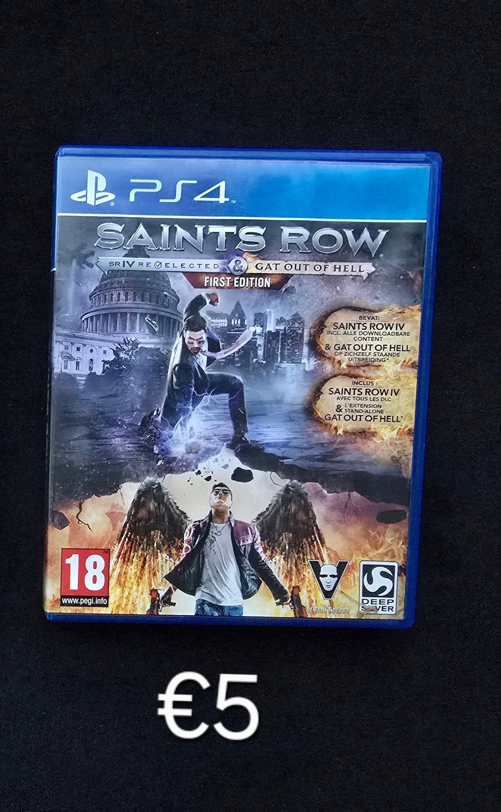 saints row ps4, Vanaf 18 jaar, 1 speler, Zo goed als nieuw, Ophalen