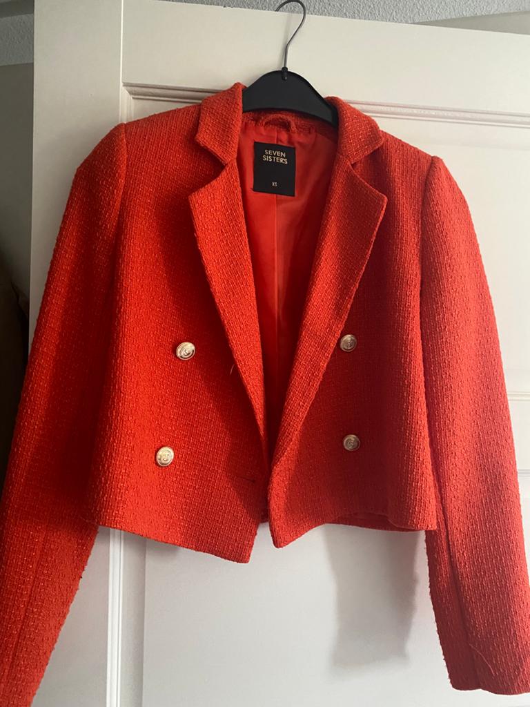 Seven sisters blazer. Maat xs, Kleding | Dames, Nieuw, Oranje, Ophalen of Verzenden, Jasje