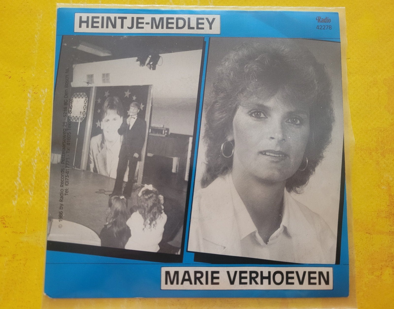 Marie Verhoeven - Heintje melodie., Ophalen, Zo goed als nieuw, Overige formaten, Levenslied of Smartlap
