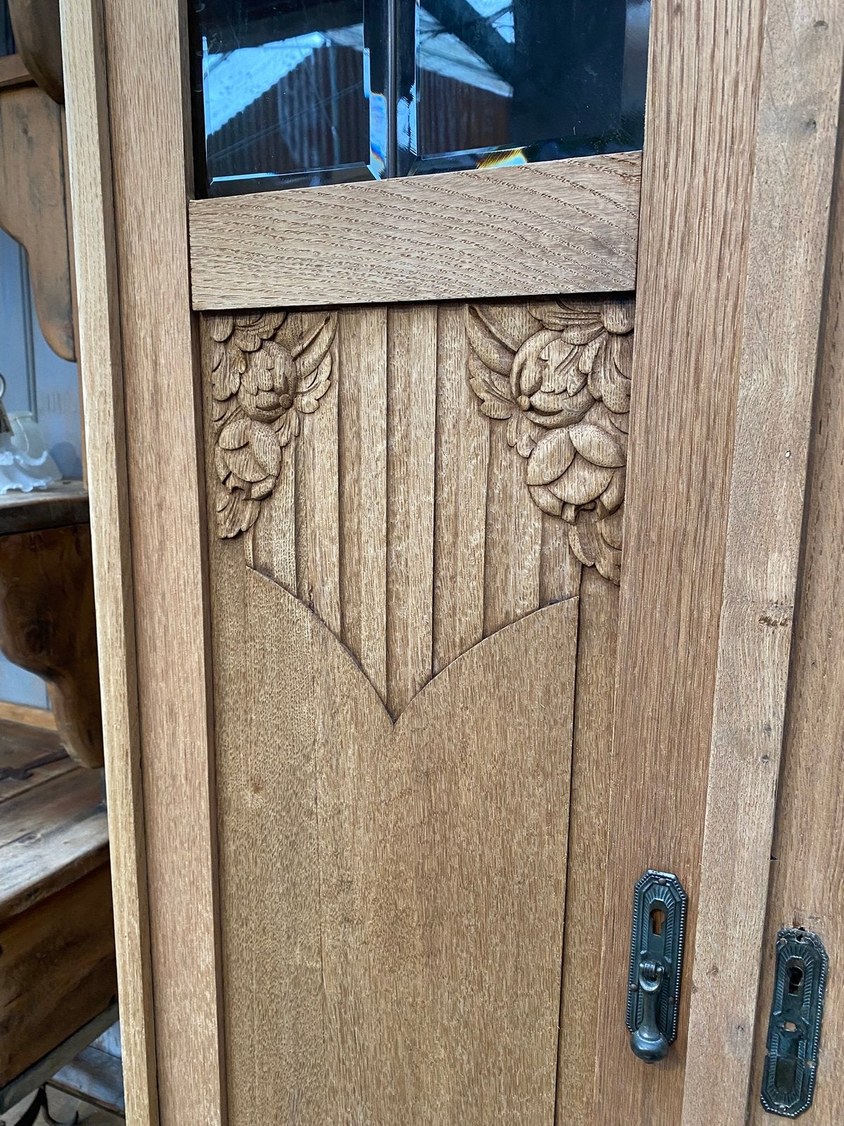 Franse Art Nouveau kast kledingkast demontabel, Ophalen