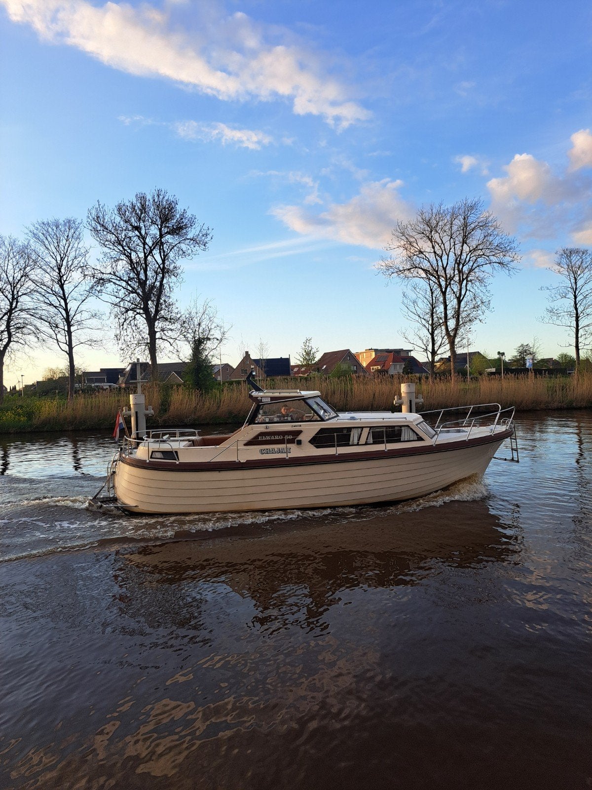 Elwaro 30 Motorjacht - VAARKLAAR, polyesteren spitsgatter, Koelkast, Gebruikt, Binnenboordmotor, Diesel