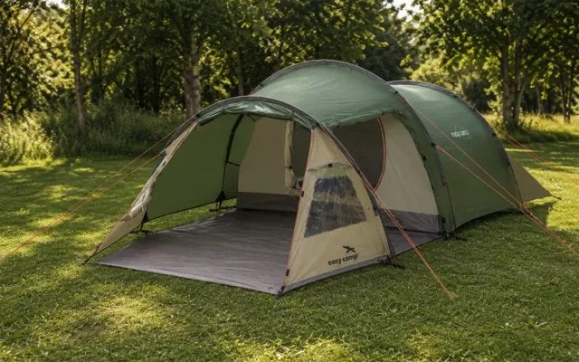 Easy Camp Spirit 300 Xplore Range - Oranje Koepeltent, Ophalen of Verzenden, Zo goed als nieuw, Tot en met 3