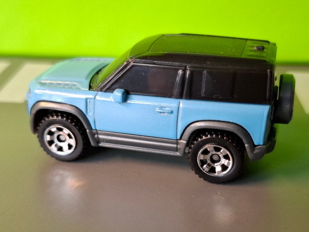 Matchbox 69 - 2020 Land Rover Defender 90 [blauw] 1/64, Ophalen of Verzenden, Zo goed als nieuw, Auto