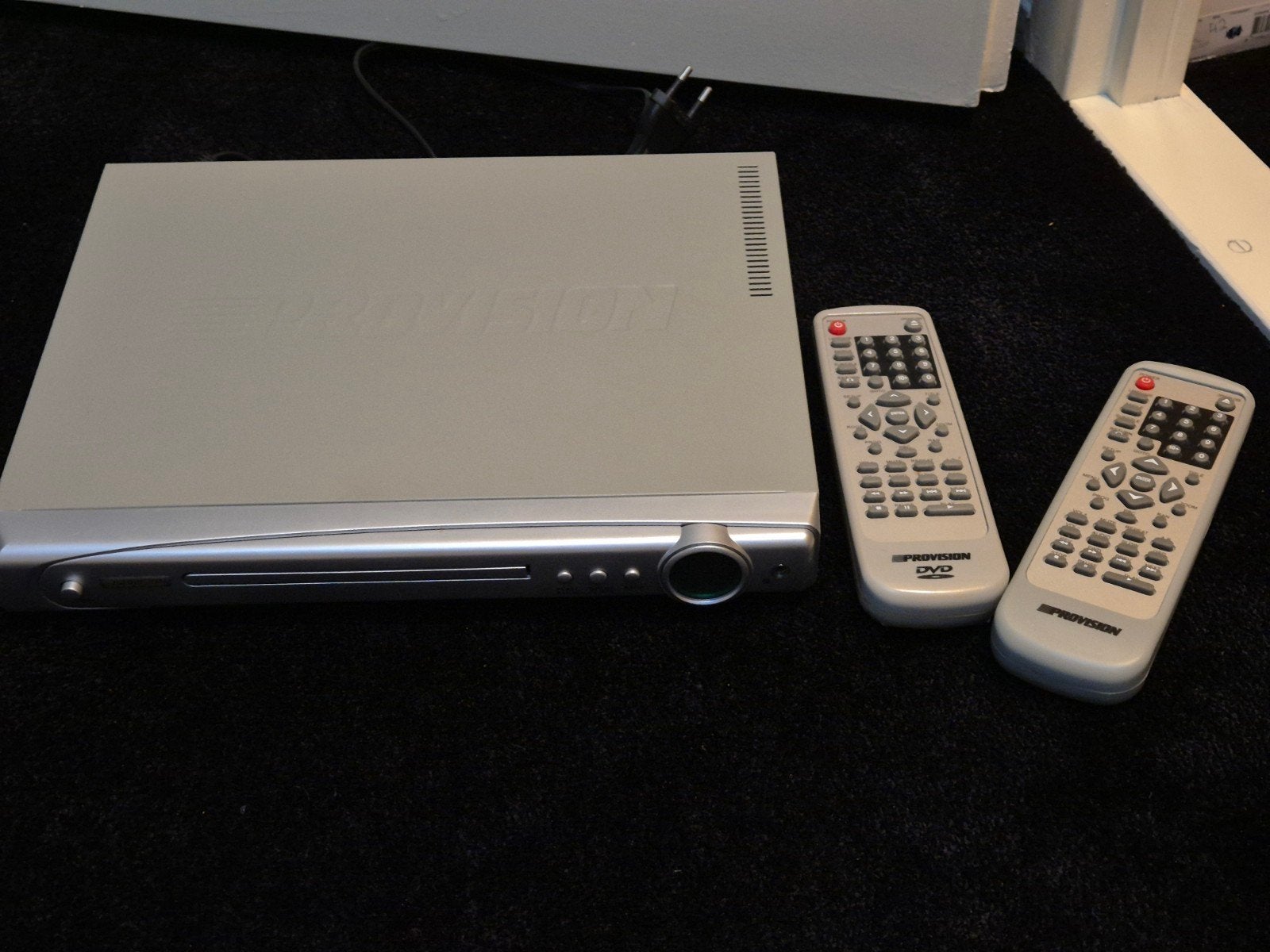 Provision DVD-speler met 2 afstandsbedieningen, Ophalen of Verzenden, Gebruikt, Dvd-speler, Overige merken