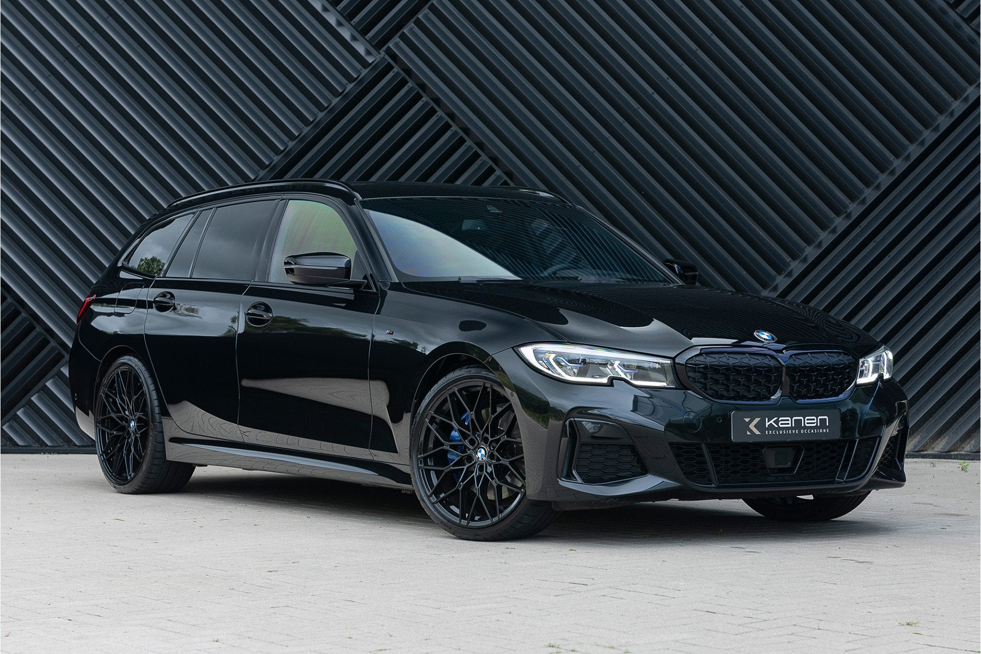 BMW 3 Serie Touring M340i xDrive M-Sport ACC Laserlicht HUD, Auto's, Zwart, Vierwielaandrijving, 2998 cc, 3-Serie