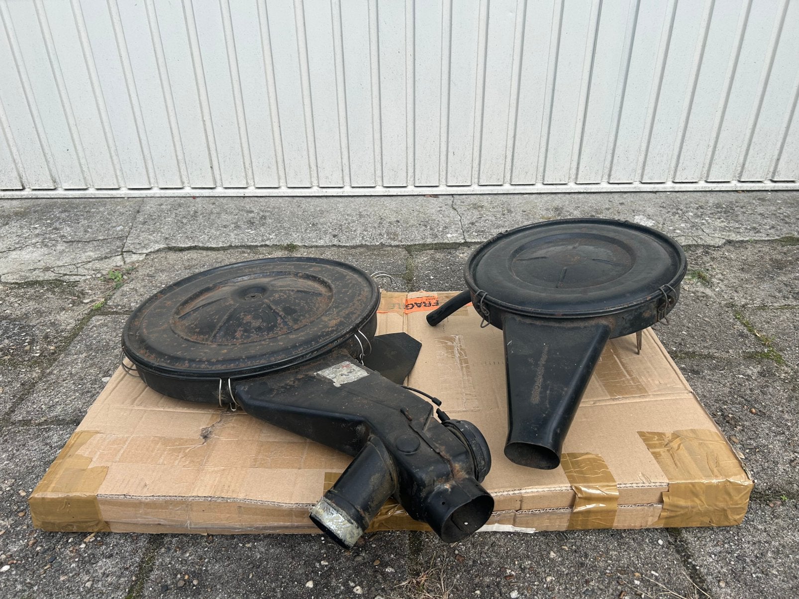 Twee luchtfiler huizen Bmw E21 316/323I, Gebruikt, Bmw, Bmw, BMW