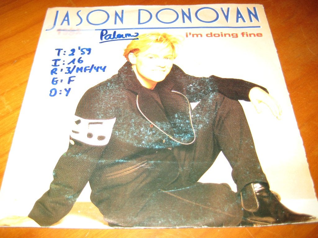 Jason Donovan: I`m doing fine, Ophalen of Verzenden, Zo goed als nieuw, Pop