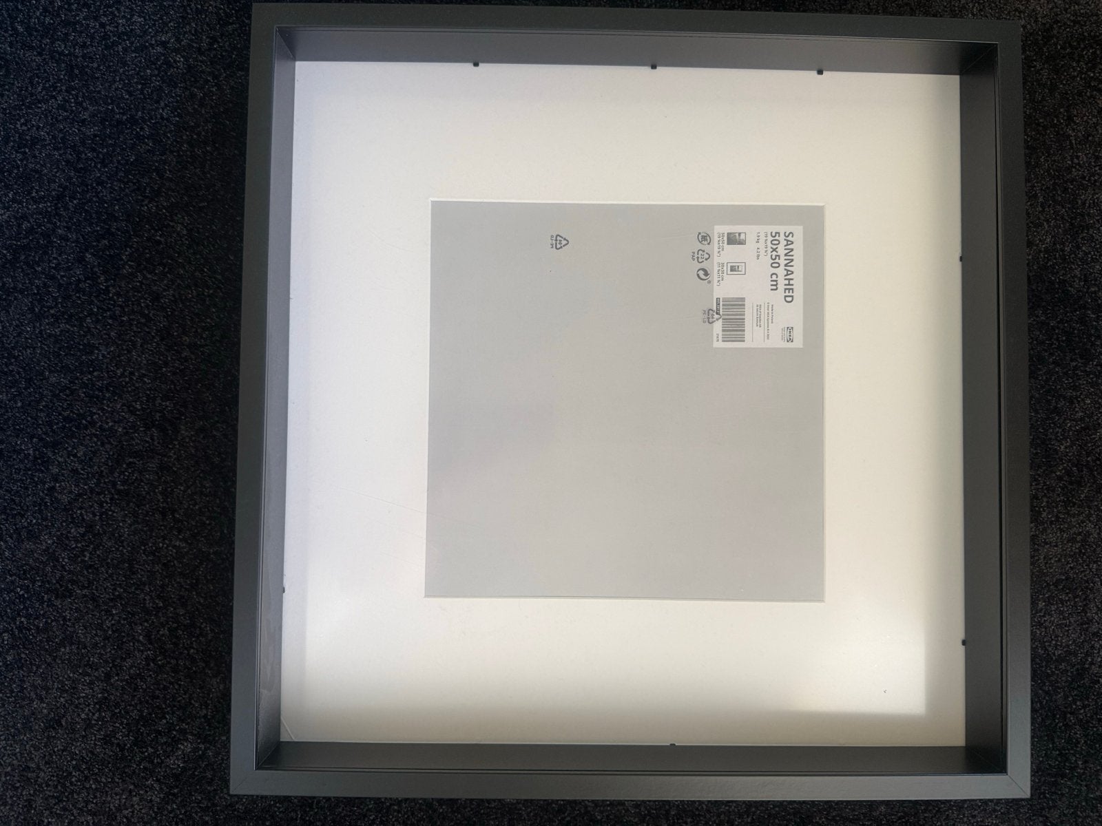 5x IKEA SANNAHED Fotolijst 50x50 cm, Ophalen, Nieuw, Hout, 50 tot 75 cm
