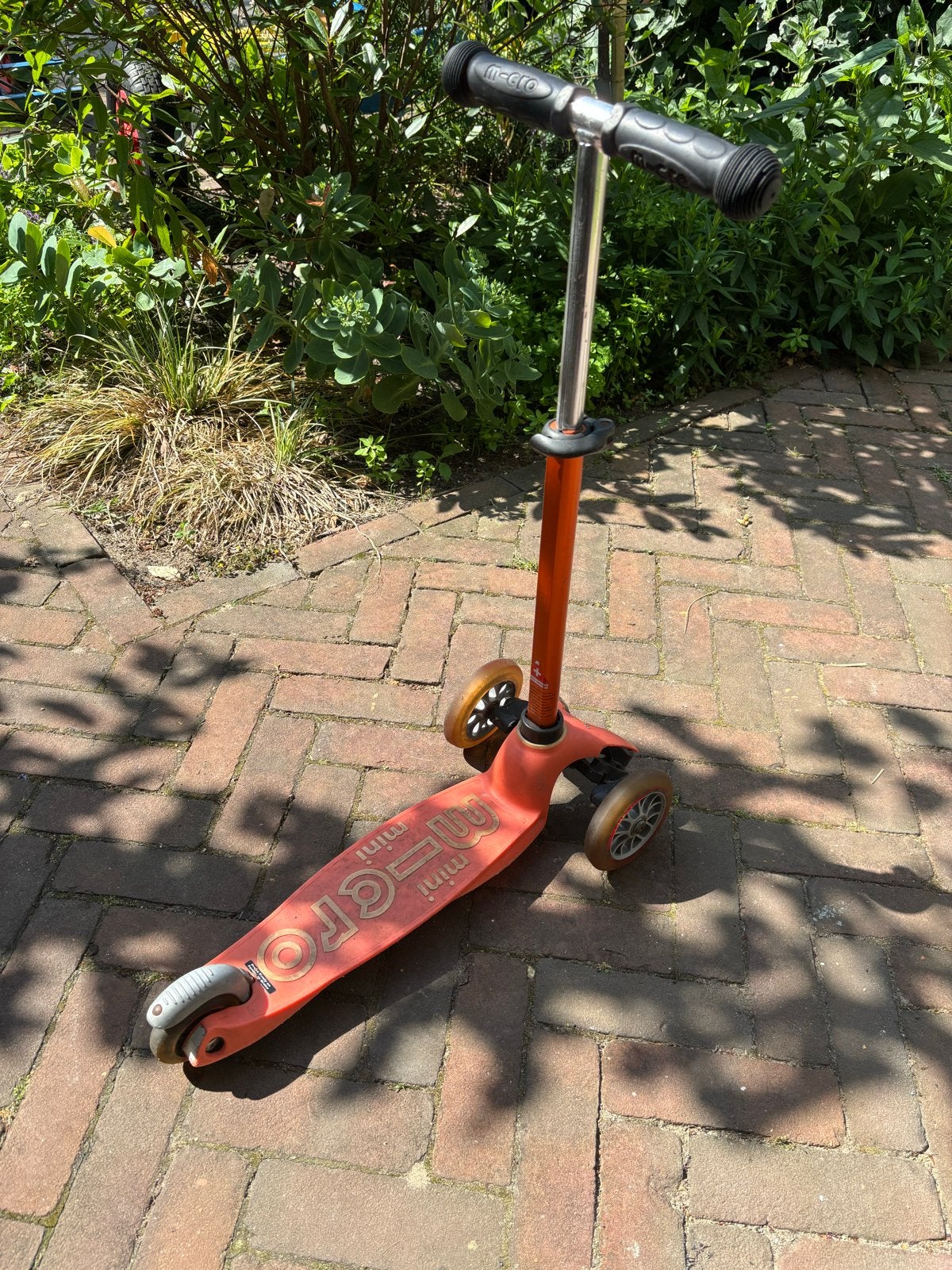 Micro Mini Step oranje, Fietsen en Brommers, Steps, Gebruikt, Gewone step, Ophalen of Verzenden