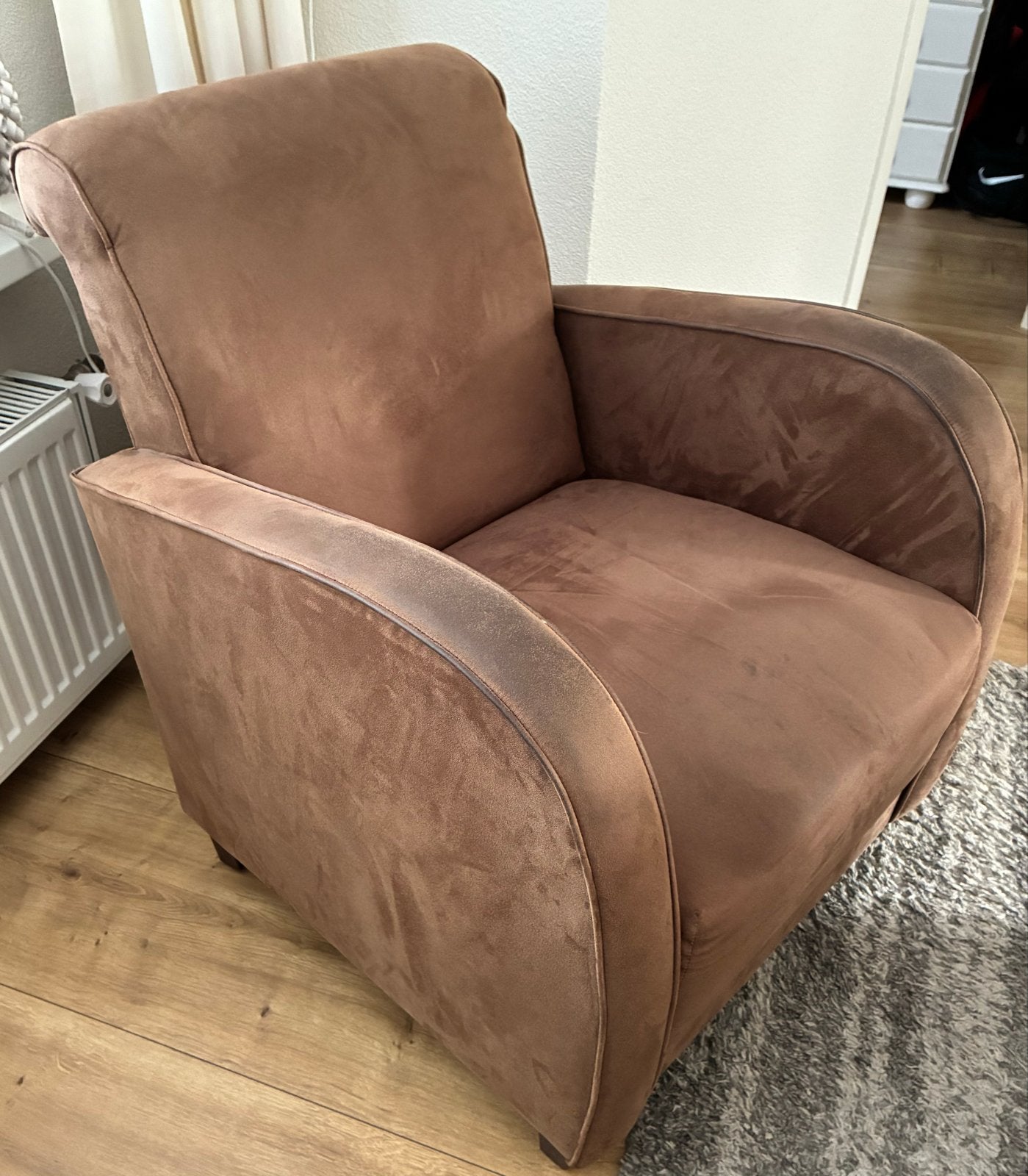 Gratis 2 Comfortabele fauteuils - Bruin, Ophalen, Gebruikt, Twee, Bruin