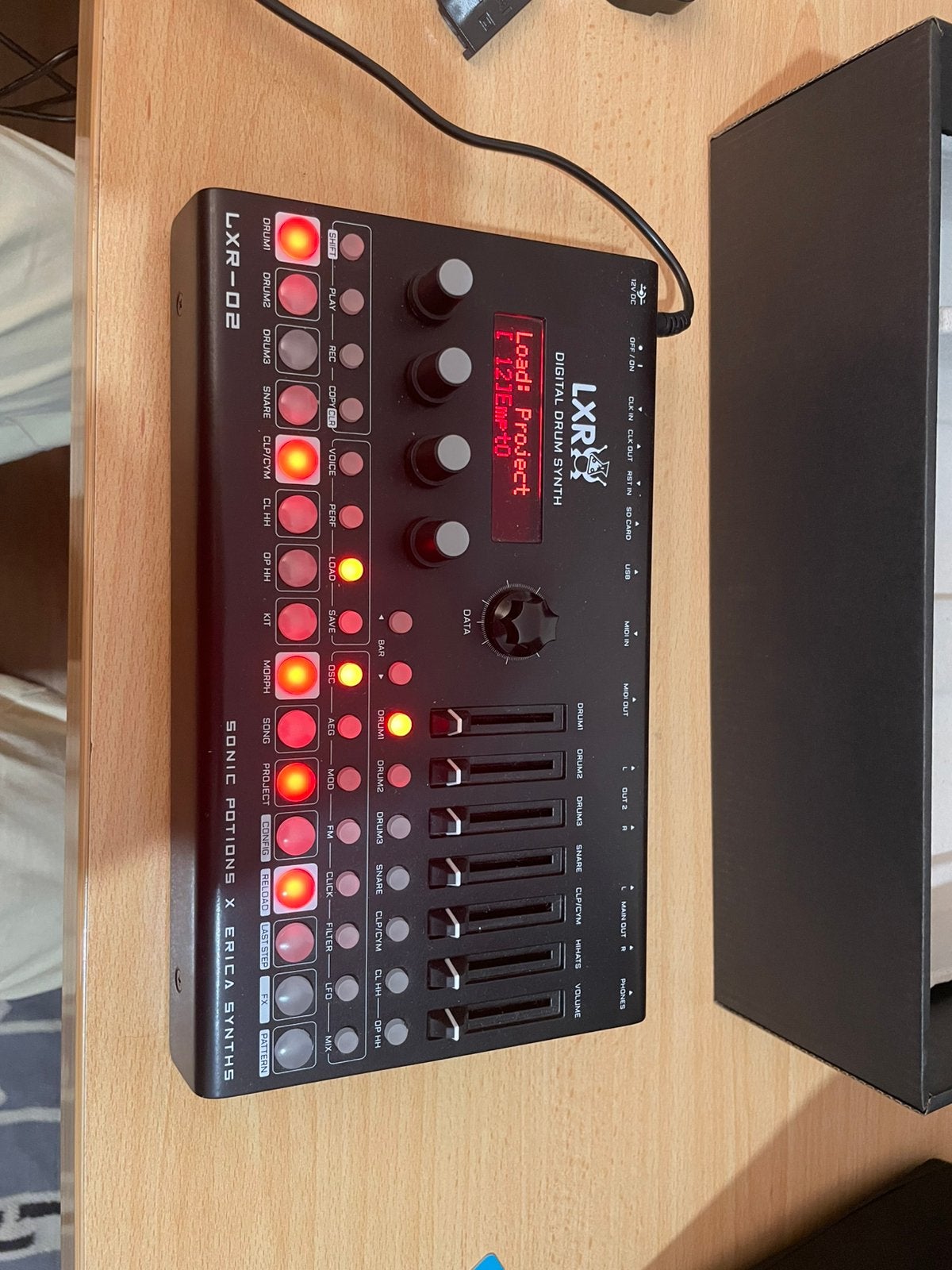 Erica Synths LXR-02 Drum synthesizer, Ophalen, Zo goed als nieuw, Overige merken