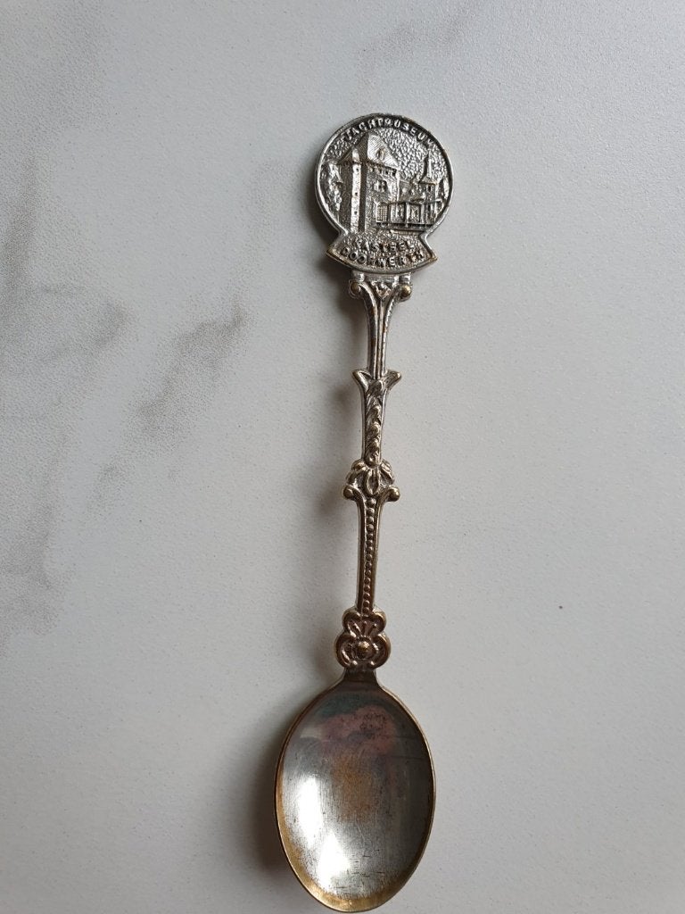 lepeltje Doorwerth Kasteel - Jachtmuseum, Antiek en Kunst, Ophalen of Verzenden