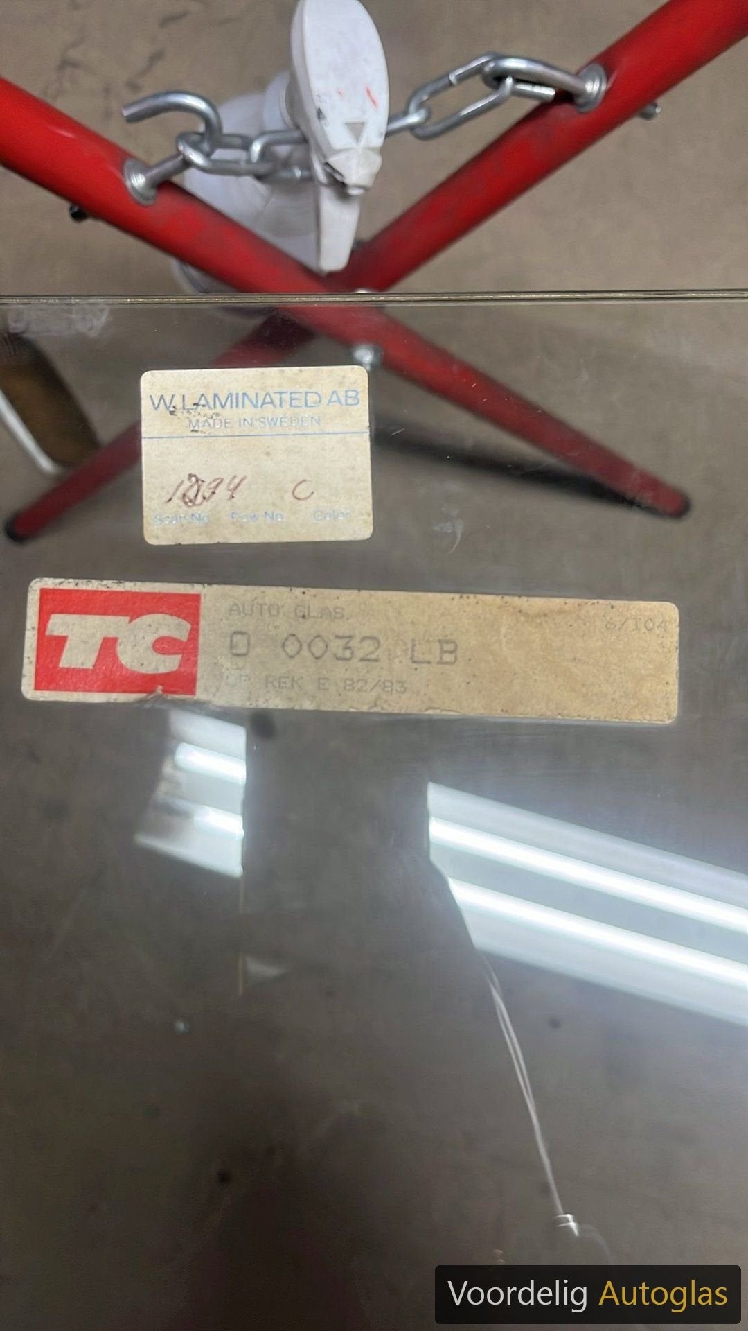 OPEL REKORD E 77 - 83 VOORRUIT GELAAGD BLANK, Auto-onderdelen, Ophalen, -, -, Opel